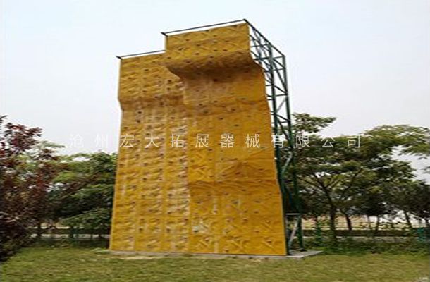 独立攀岩墙