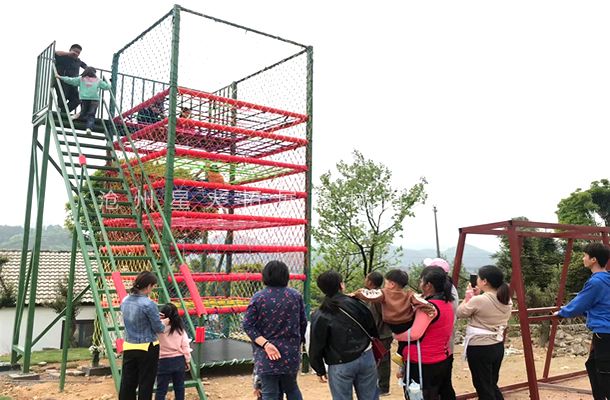 蜘蛛塔-青少年探险乐园拓展器材-体能乐园