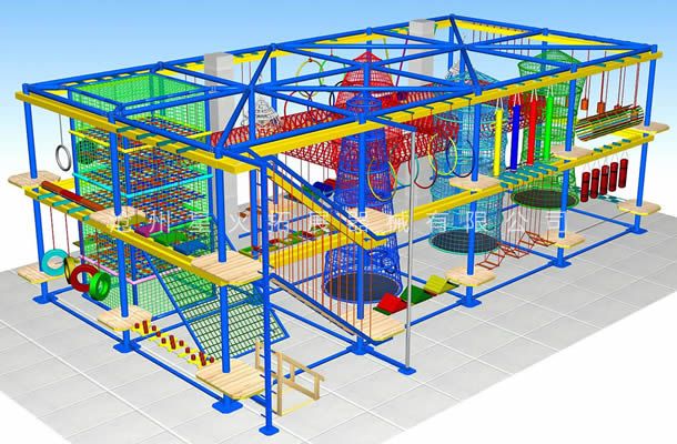 田字型儿童拓展4-儿童拓展乐园-儿童拓展设备